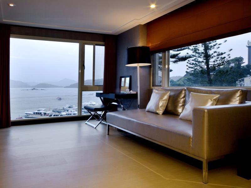 Spa Home Sun Moon Lake Luxury Lakeside Hotel Юйчи Экстерьер фото